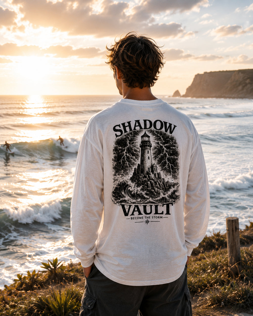 Oversized Unisex Long Sleeve T-Shirt