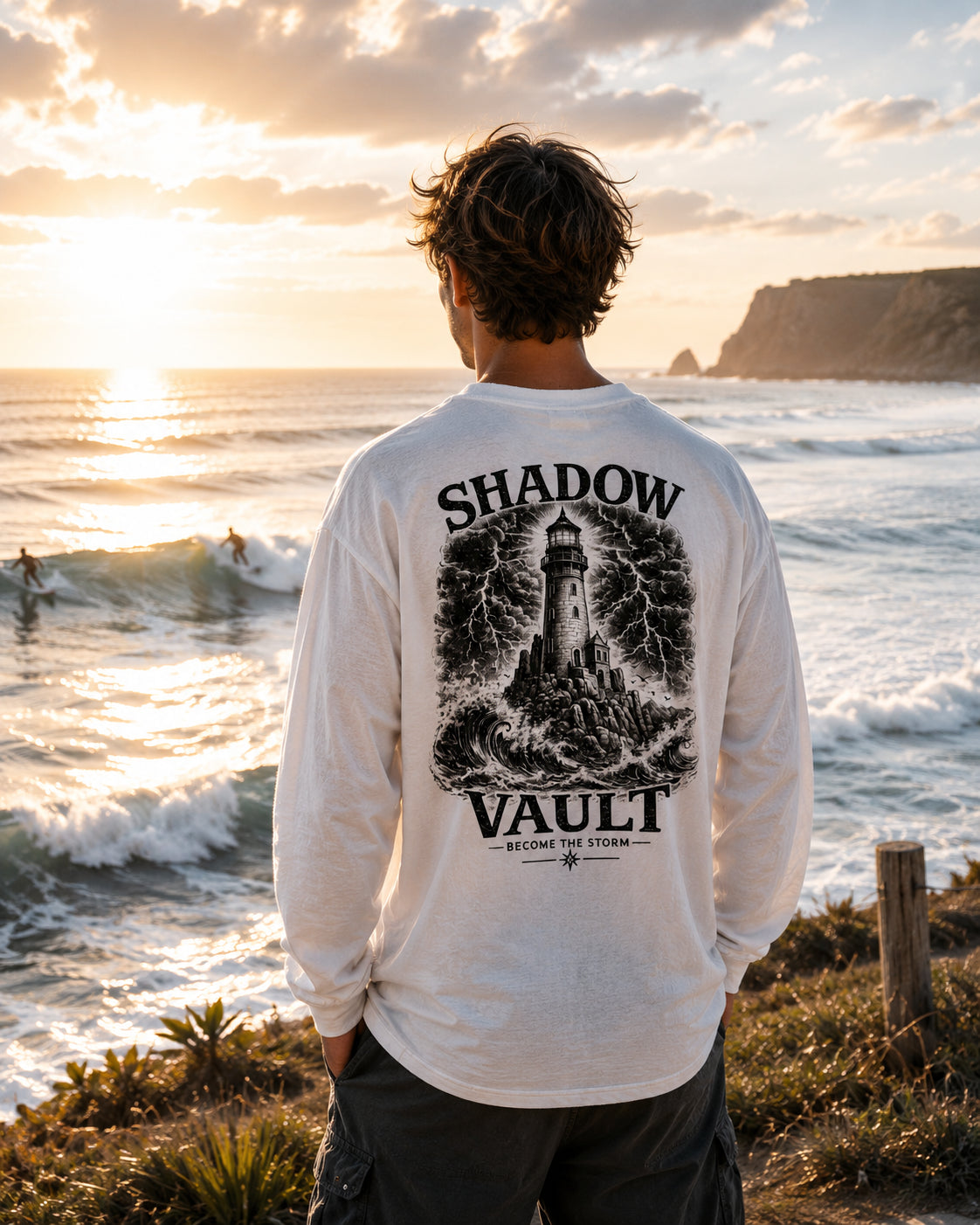 Oversized Unisex Long Sleeve T-Shirt