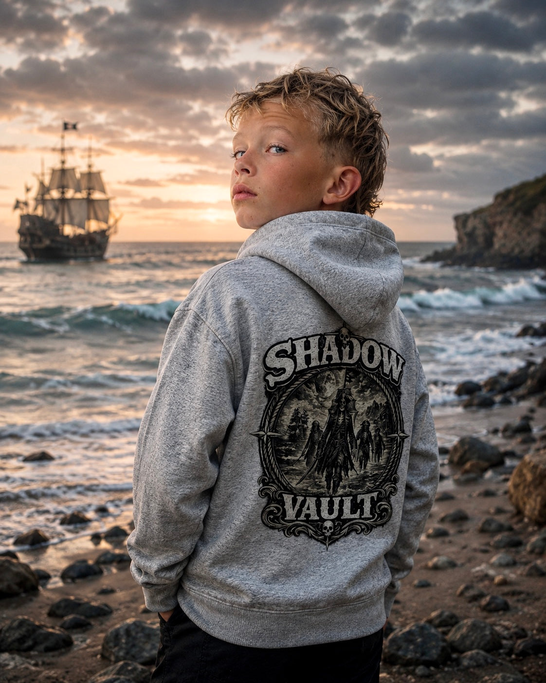 Essential Kids' Fleece Hoodie